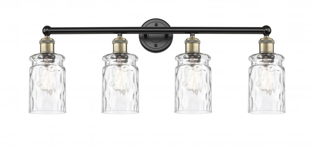Candor - 4 Light - 32 inch - Black Antique Brass - Bath Vanity Light