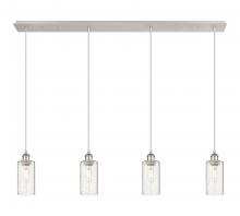  124B-4P-PN-G434-7SDY - Crown Point - 4 Light - 49 inch - Polished Nickel - Linear Pendant