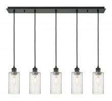  125B-5P-BK-G434-7SDY - Crown Point - 5 Light - 37 inch - Matte Black - Linear Pendant