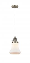  201CSW-AB-G191 - Bellmont - 1 Light - 6 inch - Antique Brass - Cord hung - Mini Pendant