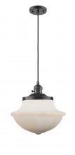  201CSW-OB-G541 - Oxford - 1 Light - 12 inch - Oil Rubbed Bronze - Cord hung - Mini Pendant