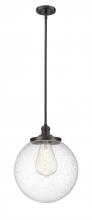  201S-OB-G204-14 - Beacon - 1 Light - 14 inch - Oil Rubbed Bronze - Stem Hung - Pendant