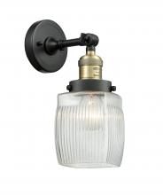 Innovations Lighting 203-BAB-G302 - Colton - 1 Light - 6 inch - Black Antique Brass - Sconce