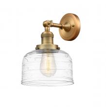  203-BB-G713 - Bell - 1 Light - 8 inch - Brushed Brass - Sconce