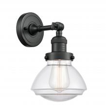  203-BK-G322 - Olean - 1 Light - 7 inch - Matte Black - Sconce