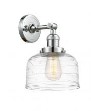  203-PC-G713 - Bell - 1 Light - 8 inch - Polished Chrome - Sconce