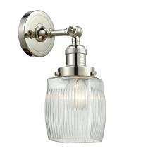  203-PN-G302 - Colton - 1 Light - 6 inch - Polished Nickel - Sconce