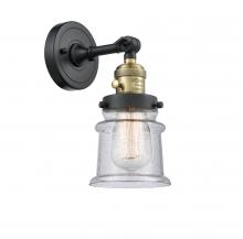  203SW-BAB-G184S - Canton - 1 Light - 5 inch - Black Antique Brass - Sconce