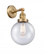  203SW-BB-G204-8 - Beacon - 1 Light - 8 inch - Brushed Brass - Sconce