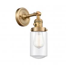  203SW-BB-G312 - Dover - 1 Light - 5 inch - Brushed Brass - Sconce