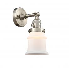 Innovations Lighting 203SW-SN-G181S - Canton - 1 Light - 5 inch - Brushed Satin Nickel - Sconce