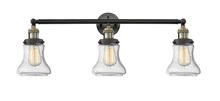 Innovations Lighting 205-BAB-G194 - Bellmont - 3 Light - 30 inch - Black Antique Brass - Bath Vanity Light