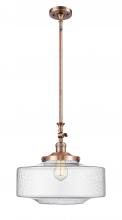  206-AC-G694-16 - Bridgeton - 1 Light - 16 inch - Antique Copper - Stem Hung - Mini Pendant