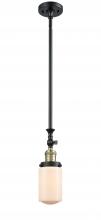  206-BAB-G311 - Dover - 1 Light - 5 inch - Black Antique Brass - Stem Hung - Mini Pendant