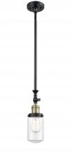Innovations Lighting 206-BAB-G312 - Dover - 1 Light - 5 inch - Black Antique Brass - Stem Hung - Mini Pendant
