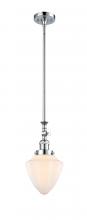 Innovations Lighting 206-PC-G661-7 - Bullet - 1 Light - 7 inch - Polished Chrome - Stem Hung - Mini Pendant