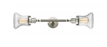  208L-SN-G194-LED - Bellmont - 2 Light - 6 inch - Brushed Satin Nickel - Bath Vanity Light