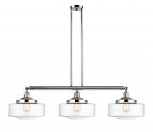  213-PC-G692-12 - Bridgeton - 3 Light - 44 inch - Polished Chrome - Stem Hung - Island Light