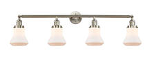  215-SN-G191 - Bellmont - 4 Light - 42 inch - Brushed Satin Nickel - Bath Vanity Light