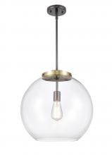 Innovations Lighting 221-1S-BAB-G122-16 - Athens - 1 Light - 16 inch - Black Antique Brass - Cord hung - Pendant