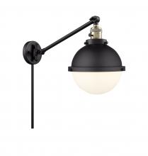  237-BAB-HFS-81-BK - Hampden - 1 Light - 9 inch - Black Antique Brass - Swing Arm