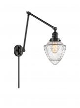 Innovations Lighting 238-BK-G661-7 - Bullet - 1 Light - 7 inch - Matte Black - Swing Arm