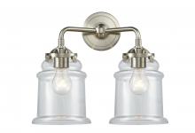 Innovations Lighting 284-2W-SN-G182 - Canton - 2 Light - 14 inch - Brushed Satin Nickel - Bath Vanity Light