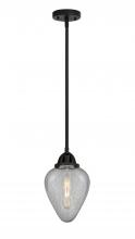  288-1S-BK-G165 - Geneseo - 1 Light - 7 inch - Matte Black - Cord hung - Mini Pendant