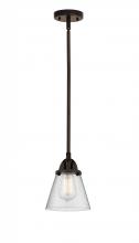  288-1S-OB-G64 - Cone - 1 Light - 6 inch - Oil Rubbed Bronze - Cord hung - Mini Pendant