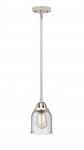  288-1S-PN-G54 - Bell - 1 Light - 5 inch - Polished Nickel - Cord hung - Mini Pendant