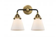 Innovations Lighting 288-2W-BAB-G61 - Cone - 2 Light - 14 inch - Black Antique Brass - Bath Vanity Light