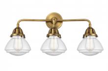  288-3W-BB-G324 - Olean - 3 Light - 25 inch - Brushed Brass - Bath Vanity Light