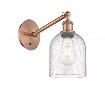  317-1W-AC-G558-6SDY - Bella - 1 Light - 6 inch - Antique Copper - Sconce