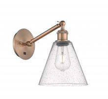  317-1W-AC-GBC-84 - Berkshire - 1 Light - 8 inch - Antique Copper - Sconce