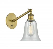  317-1W-BB-G2812 - Hanover - 1 Light - 6 inch - Brushed Brass - Sconce