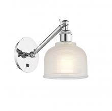  317-1W-PC-G411 - Dayton - 1 Light - 6 inch - Polished Chrome - Sconce