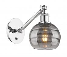  317-1W-PC-G556-6SM - Rochester - 1 Light - 6 inch - Polished Chrome - Sconce