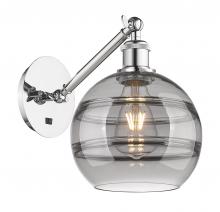  317-1W-PC-G556-8SM - Rochester - 1 Light - 8 inch - Polished Chrome - Sconce