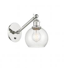  317-1W-PN-G124-6 - Athens - 1 Light - 6 inch - Polished Nickel - Sconce