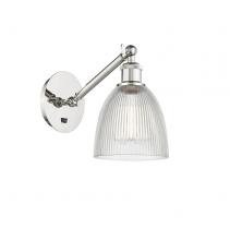  317-1W-PN-G382 - Castile - 1 Light - 6 inch - Polished Nickel - Sconce