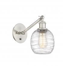  317-1W-SN-G1013 - Belfast - 1 Light - 6 inch - Brushed Satin Nickel - Sconce