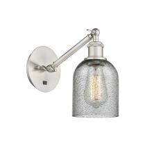  317-1W-SN-G257 - Caledonia - 1 Light - 5 inch - Brushed Satin Nickel - Sconce