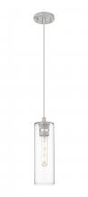  434-1P-SN-G434-12CL - Crown Point - 1 Light - 5 inch - Satin Nickel - Pendant