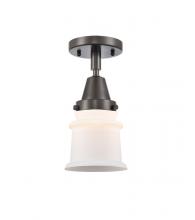  447-1C-OB-G181S - Canton - 1 Light - 6 inch - Oil Rubbed Bronze - Flush Mount