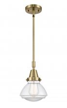 Innovations Lighting 447-1S-AB-G322 - Olean - 1 Light - 7 inch - Antique Brass - Mini Pendant
