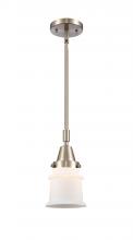  447-1S-SN-G181S - Canton - 1 Light - 7 inch - Brushed Satin Nickel - Mini Pendant