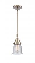  447-1S-SN-G184S - Canton - 1 Light - 7 inch - Brushed Satin Nickel - Mini Pendant