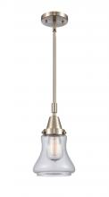  447-1S-SN-G192 - Bellmont - 1 Light - 7 inch - Brushed Satin Nickel - Mini Pendant