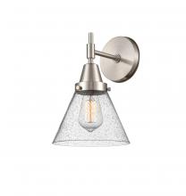  447-1W-SN-G44-LED - Cone - 1 Light - 8 inch - Satin Nickel - Sconce