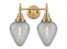  447-2W-BB-G165 - Geneseo - 2 Light - 16 inch - Brushed Brass - Bath Vanity Light